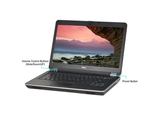 GRADE A Dell Latitude E6440 - 14" - Core i5 4310M - 8 GB RAM – 240 GB SSD– Windows 10 Professional 64bit