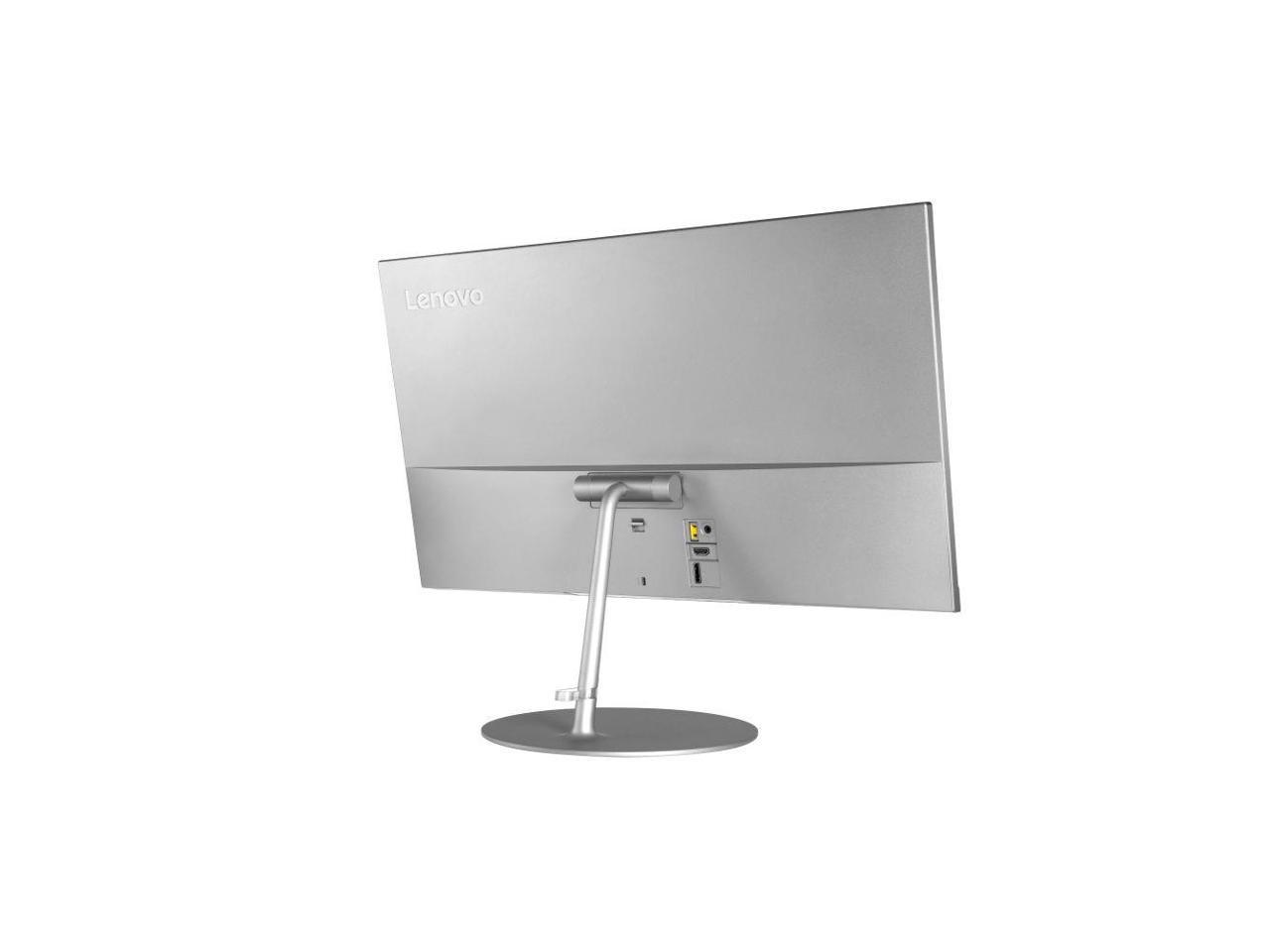 Lenovo L24q 24" (Actual size 23.8") QHD 2560 x 1440 2K Resolution 4ms HDMI DisplayPort Flicker-Free Technology TUV Eye Comfort Certification Infinity Screen Anti-Glare LED Backlit IPS Monitor