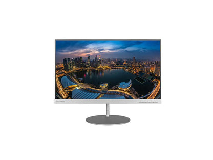 Lenovo L24q 24" (Actual size 23.8") QHD 2560 x 1440 2K Resolution 4ms HDMI DisplayPort Flicker-Free Technology TUV Eye Comfort Certification Infinity Screen Anti-Glare LED Backlit IPS Monitor
