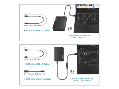 Lenovo USB-C Laptop Power Bank 14000 mAh