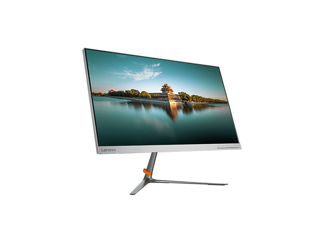 Lenovo L27q 27" QHD 1440p IPS LED-Lit Monitor Near-Edgeless Infinity Screen HDMI DP