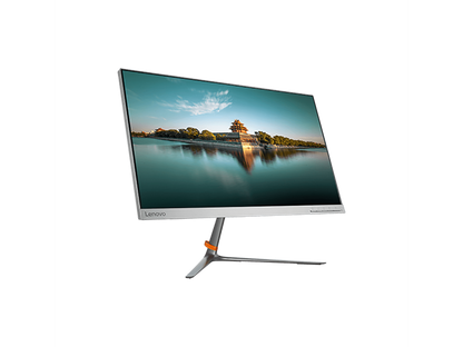 Lenovo L27q 27" QHD 1440p IPS LED-Lit Monitor Near-Edgeless Infinity Screen HDMI DP