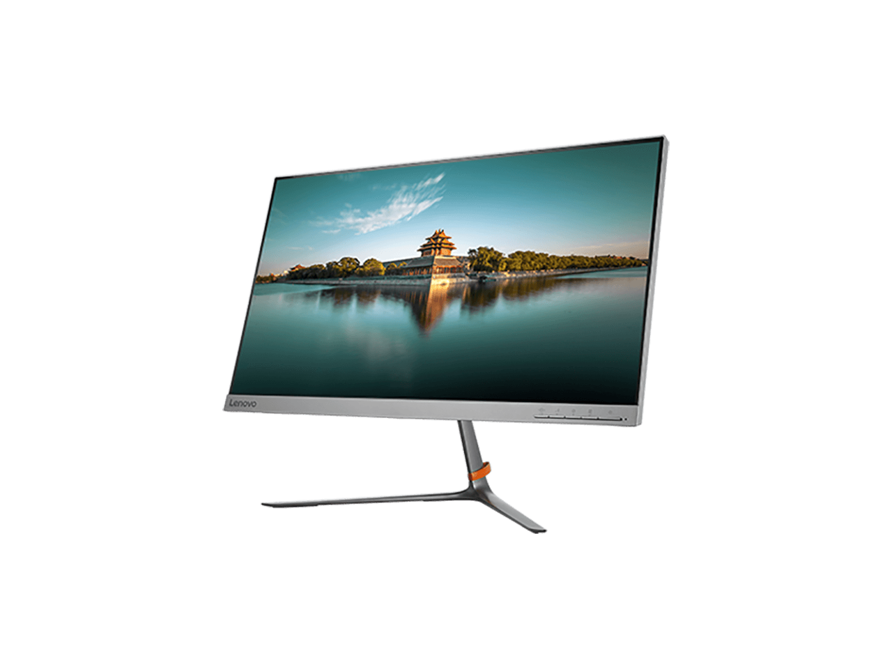 Lenovo L27q 27" QHD 1440p IPS LED-Lit Monitor Near-Edgeless Infinity Screen HDMI DP