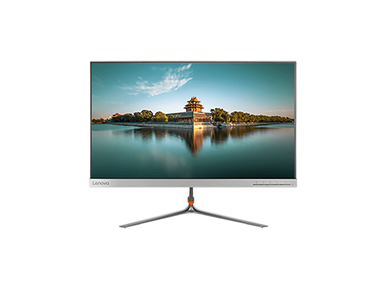 Lenovo L27q 27" QHD 1440p IPS LED-Lit Monitor Near-Edgeless Infinity Screen HDMI DP