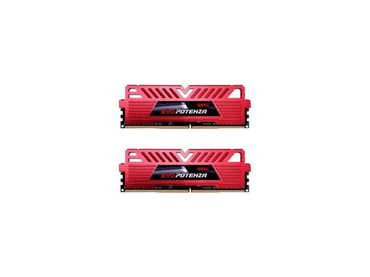GeIL EVO POTENZA 16GB (2 x 8GB) 288-Pin DDR4 SDRAM 3000 (PC4 24000) Desktop Memory Model GPR416GB3000C16ADC