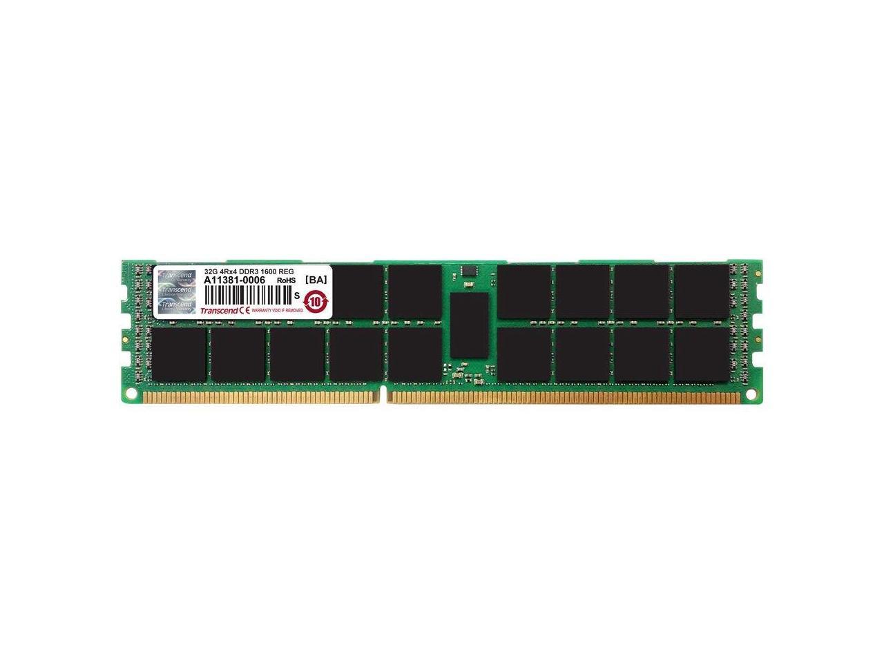 Transcend DDR3-1600 Registered DIMM