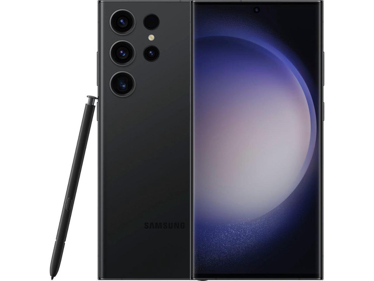 SAMSUNG Galaxy S23 Ultra Cell Phone, Factory Unlocked Android Smartphone, 512GB Storage, 200MP Camera, Night Mode, Long Battery Life, S Pen, US Version - Phantom Black