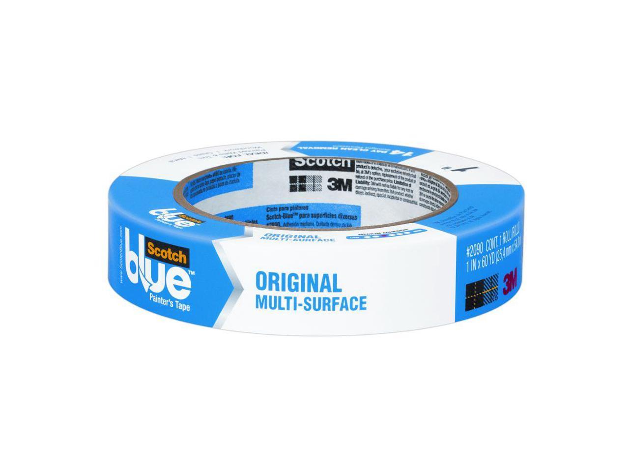 ScotchBlue Painter's Masking Tape Blue 3" Core 1" x 60yds. 444118