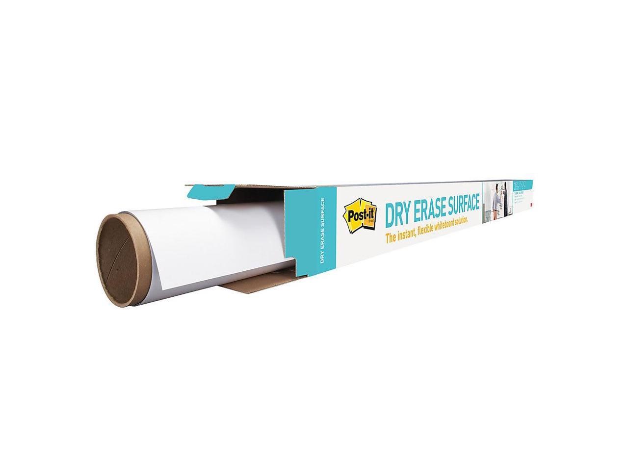 Post-it Dry DEF6X4 - Erase Film with Adhesive Backing, 72 x 48, White