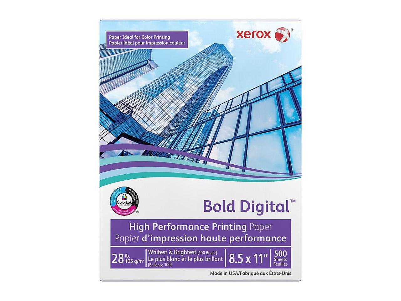 Bold Digital Printing Paper 8 1/2 x 11 White 500 Sheets/RM