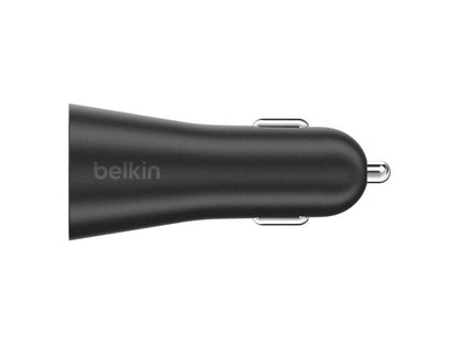 Belkin BOOST UP 2-Port Car Charger + USB-A to Lightning Cable
