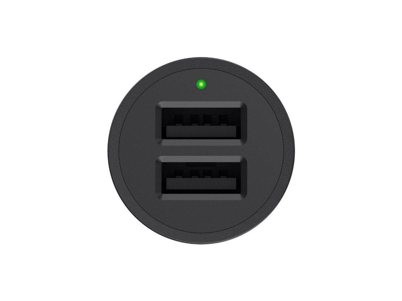 Belkin BOOST UP 2-Port Car Charger + USB-A to Lightning Cable