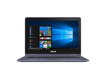 Asus VivoBook 90NB0H01-M02890 11.6 Inch Touch Screen Flip Laptop - Intel Pentium N4200 - 4 GB RAM - 128 GB Solid State Drive - Windows 10 Home S mode - 64 bit - Star Gray