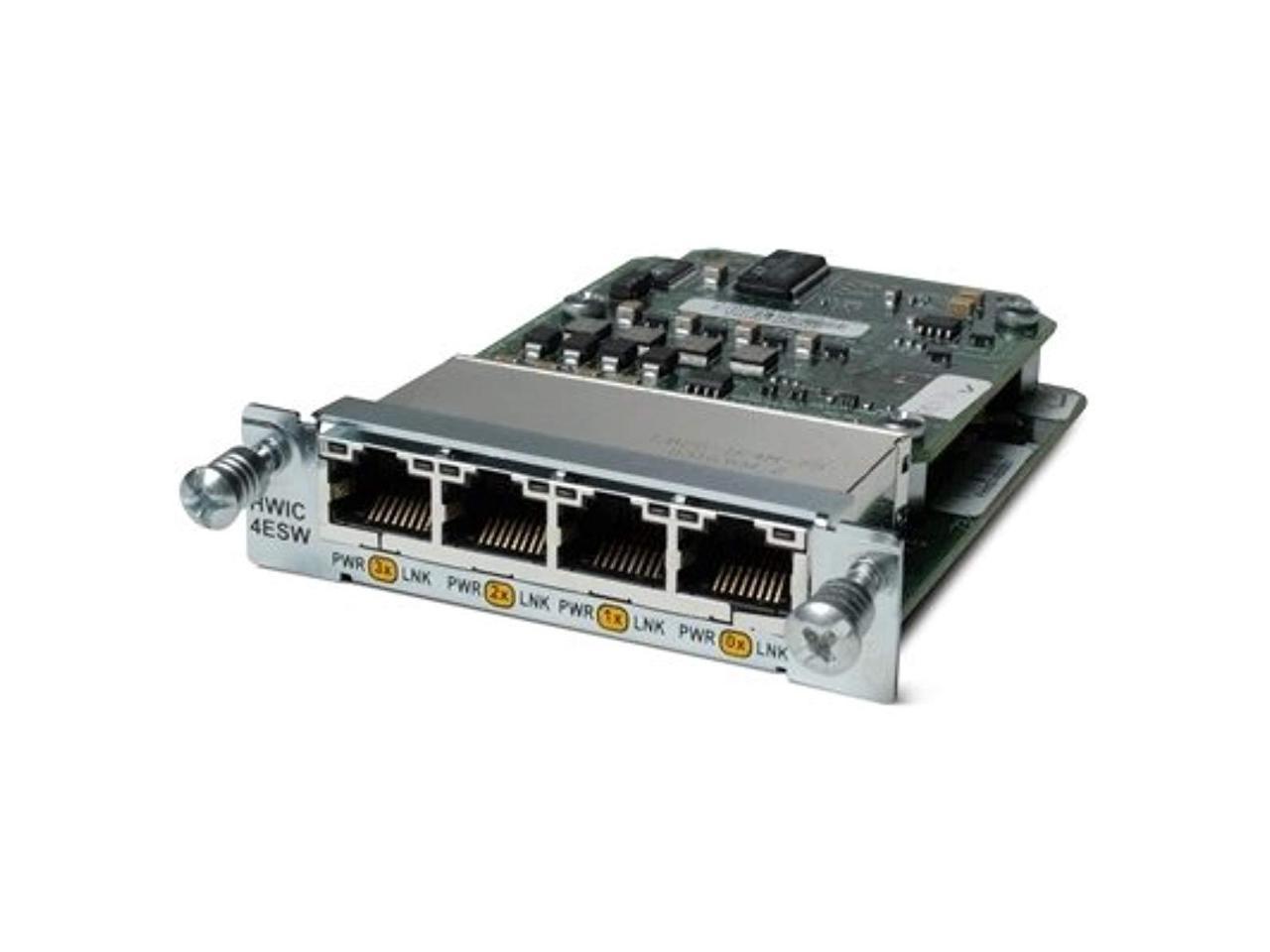 cisco hwic-4esw= hwic 4-port 10/100mbps switch