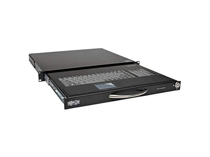 Tripp Lite 1U Rackmount Keyboard with KVM Cable Kit for 2-Post or 4-Post Racks (SRSHELFKBD)