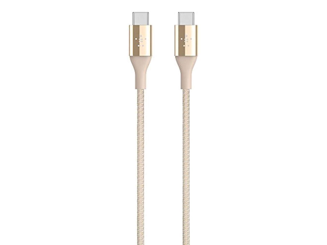 Belkin F2CU050bt04-GLD MIXIT USB-C Cable (USB Type-C) 4 ft, GOLD