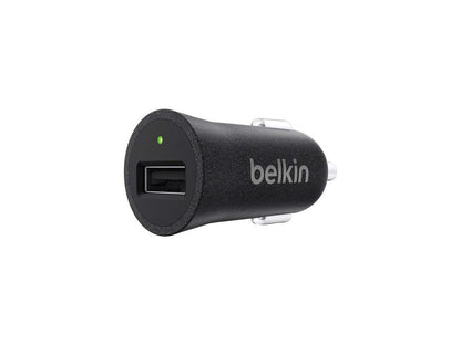 BELKIN F8M730BTBLK Black MIXIT Metallic 2.4A USB Car Charger