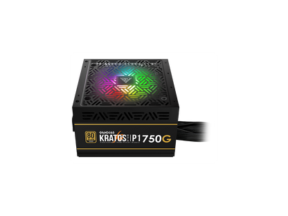 Gamdias KRATOS P1-750G 750W 80 PLUS GOLD Standard Certified, Semi-modular, RGB Motherboard sync & 30 Lighting Effects
