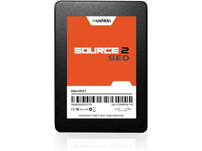 Mushkin Enhanced 512GB Source 2 SED 2.5" SATA III 7mm Solid State Drive Model MKNSSDSE512GB