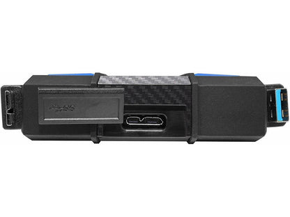 ADATA Durable Series HD710: 1TB Blue External USB 3.1 Portable Hard Drive Gaming Console Compatible
