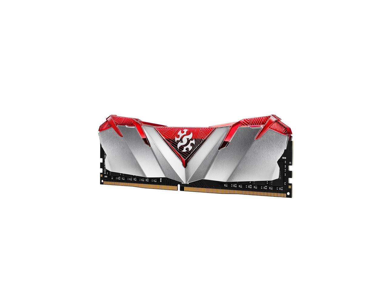 XPG GAMMIX D30 Desktop Memory: 32GB (2x16GB) DDR4 3200MHz CL16 Red