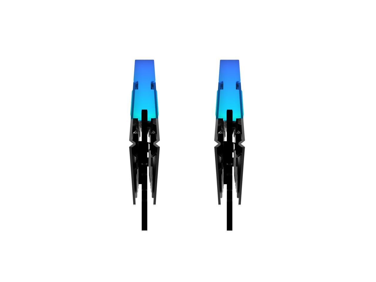 XPG SPECTRIX D41 RGB Desktop Memory: 16GB (2x8GB) DDR4 3600MHz CL18 Tungsten