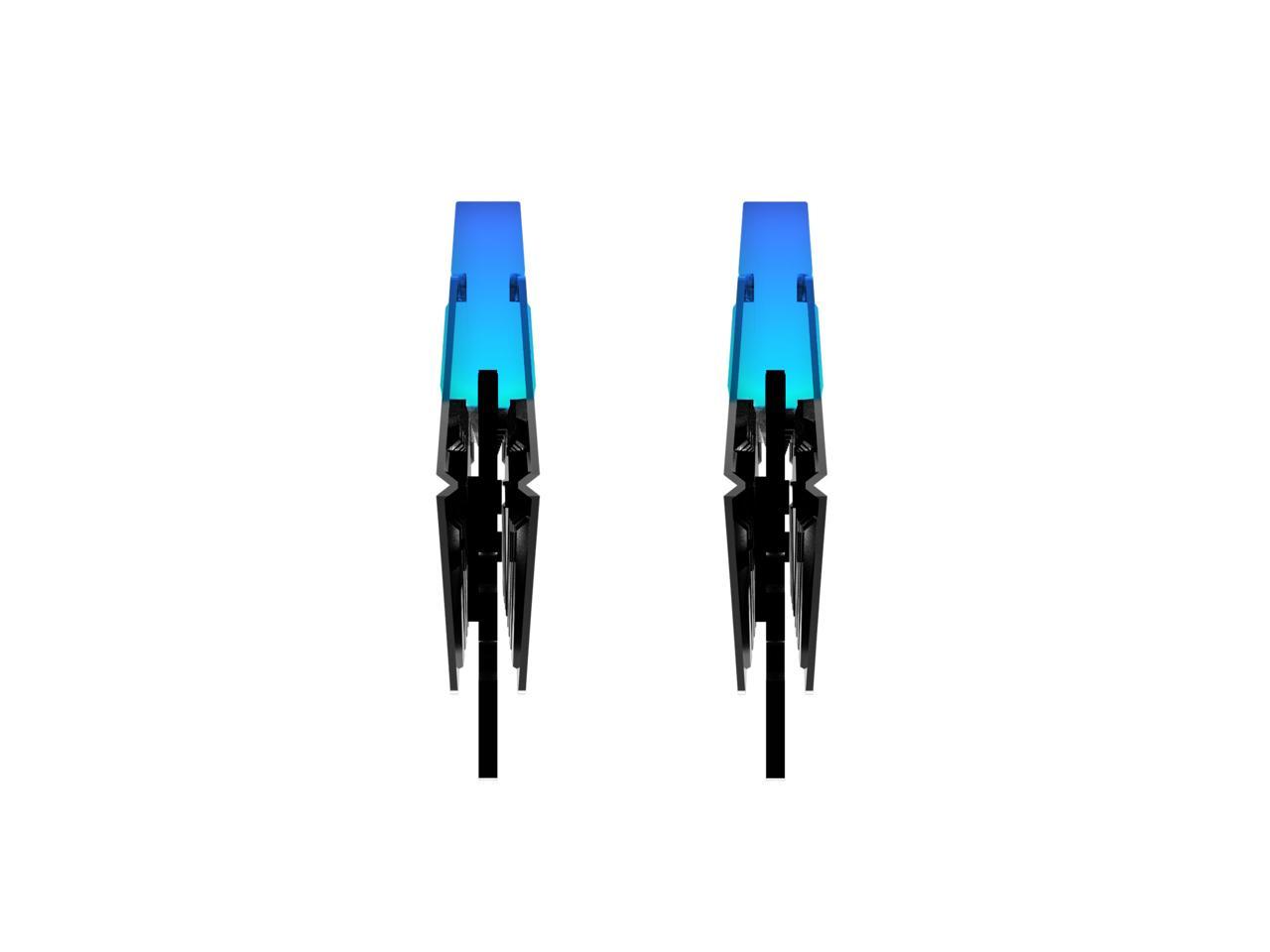XPG SPECTRIX D41 RGB Desktop Memory: 16GB (2x8GB) DDR4 3200MHz CL16 Tungsten
