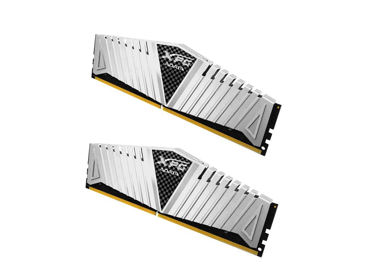 XPG Z1 Desktop Memory: 16GB (2x8GB) DDR4 3200MHz CL16 Sliver