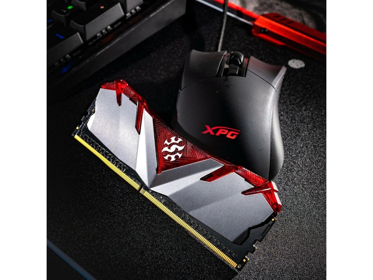 XPG GAMMIX D30 Desktop Memory: 16GB (2x8GB) DDR4 3200MHz CL16 Red