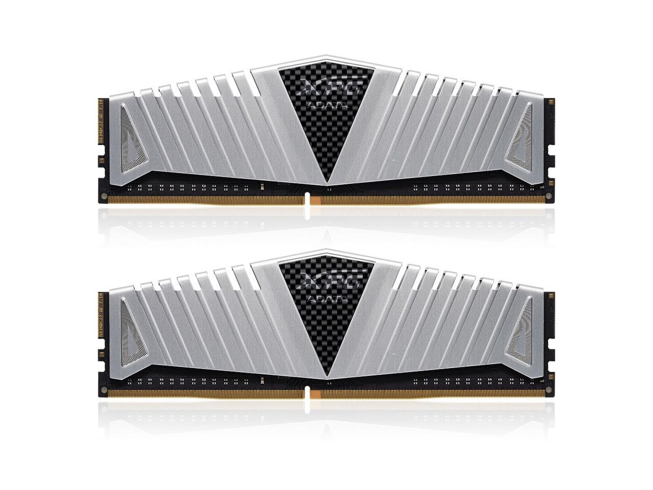 XPG Z1 Desktop Memory: 16GB (2x8GB) DDR4 3200MHz CL16 Sliver