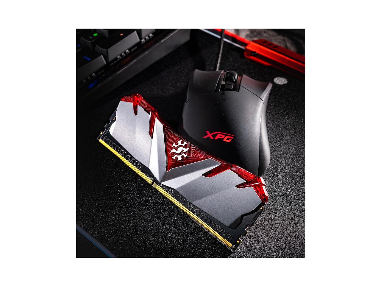 XPG GAMMIX D30 Desktop Memory: 32GB (2x16GB) DDR4 3000MHz CL16 Red