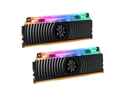 XPG SPECTRIX D80 RGB Desktop Memory: 16GB (2x8GB) DDR4 3200MHz CL16 Black