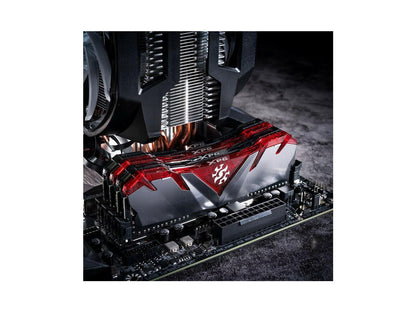XPG GAMMIX D30 Desktop Memory: 16GB (2x8GB) DDR4 3200MHz CL16 Red