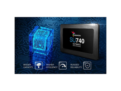 ADATA Ultimate Series: SU740 2TB Internal SATA Solid State Drive