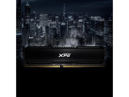 XPG GAMMIX D20 Desktop Memory: 16GB (2x8GB) DDR4 3200MHz CL16 Black
