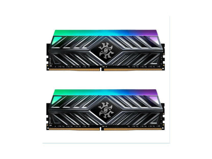 XPG SPECTRIX D41 RGB Desktop Memory: 32GB (2x16GB) DDR4 3600MHz CL18 Tungsten