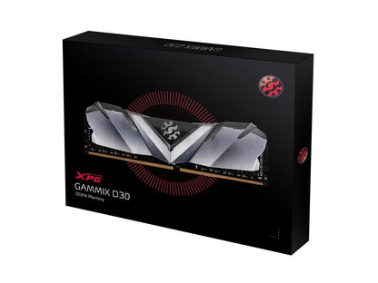 XPG GAMMIX D30 Desktop Memory: 16GB (2x8GB) DDR4 3600MHz CL18 Black