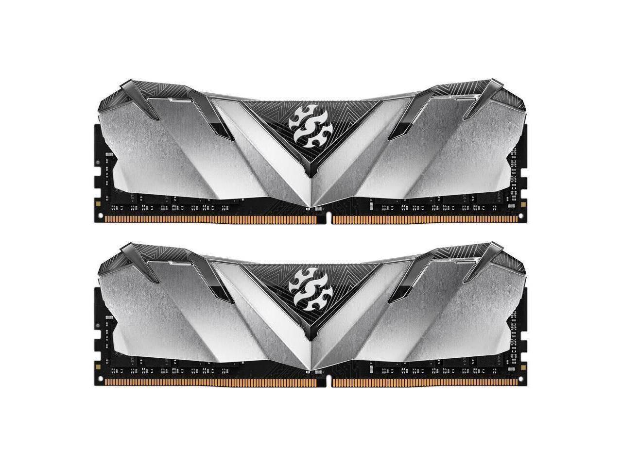 XPG GAMMIX D30 Desktop Memory: 16GB (2x8GB) DDR4 3600MHz CL18 Black