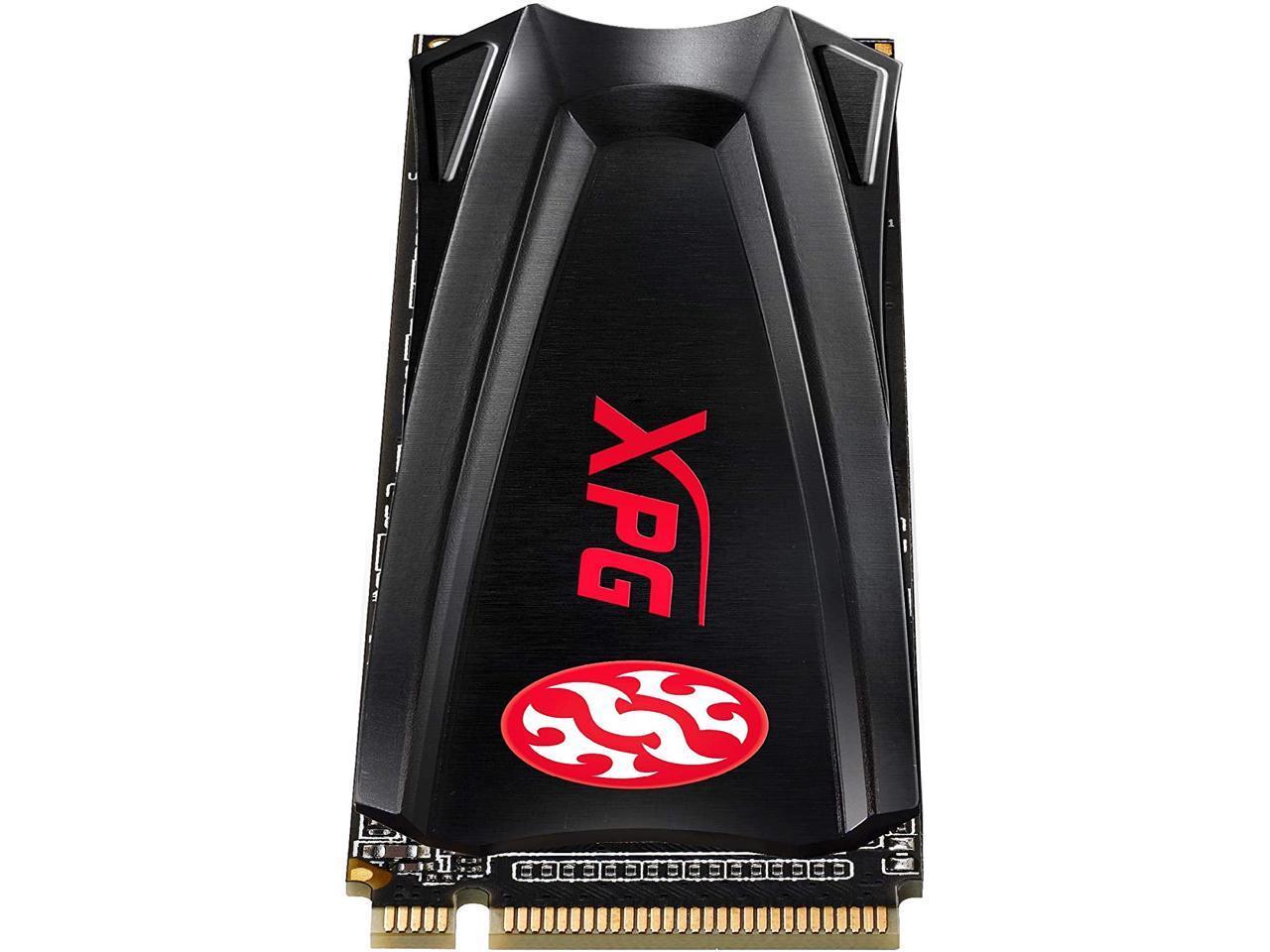 XPG GAMMIX Gaming SSD S5 Series: 256GB Internal PCIe Gen3x4 M.2 2280 (NVMe)