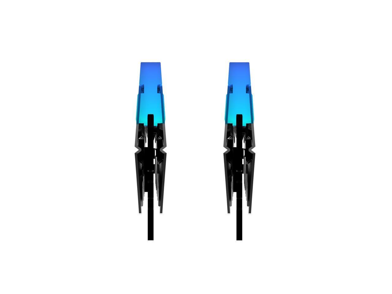 XPG SPECTRIX D41 RGB Desktop Memory: 16GB (2x8GB) DDR4 3200MHz CL16 Tungsten