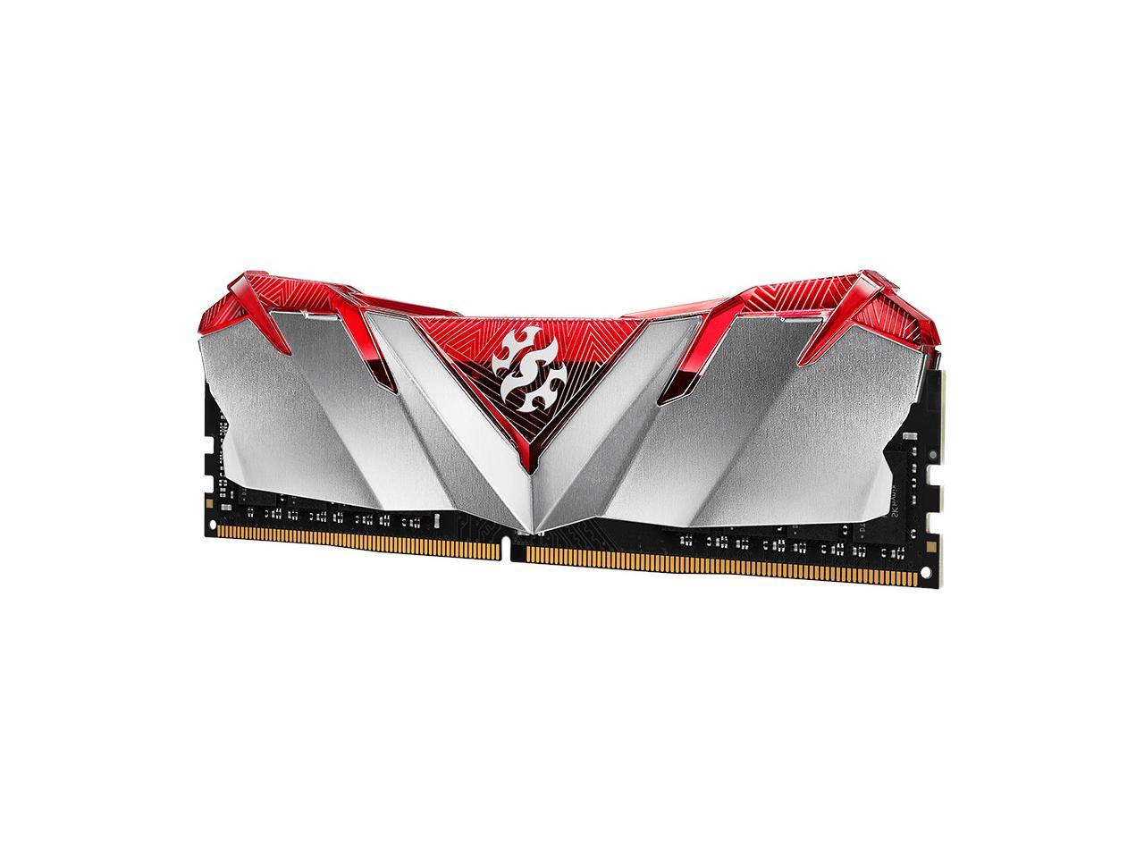 XPG GAMMIX D30 Desktop Memory: 16GB (2x8GB) DDR4 3600MHz CL18 Red
