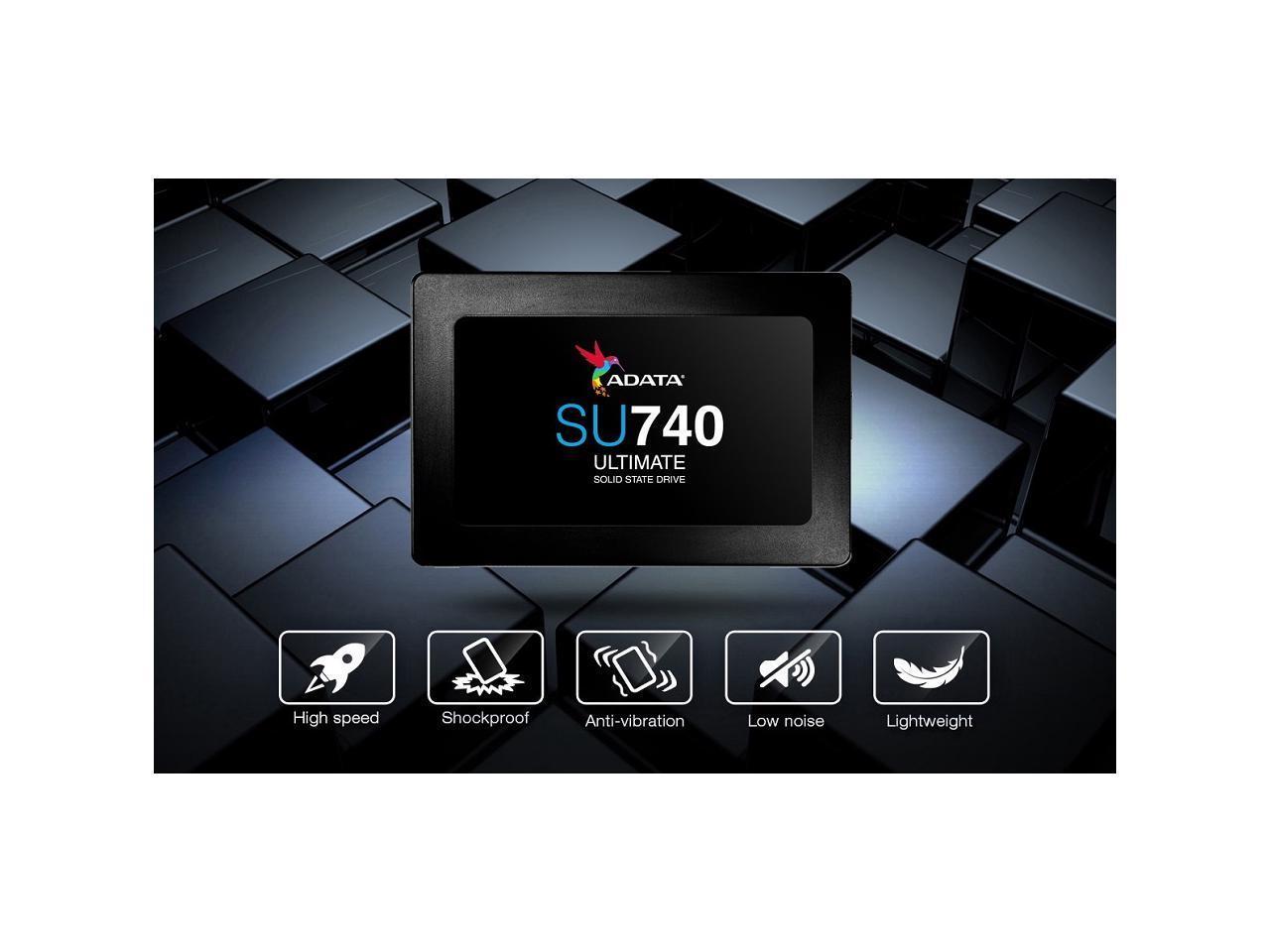 ADATA Ultimate Series: SU740 500GB Internal SATA Solid State Drive