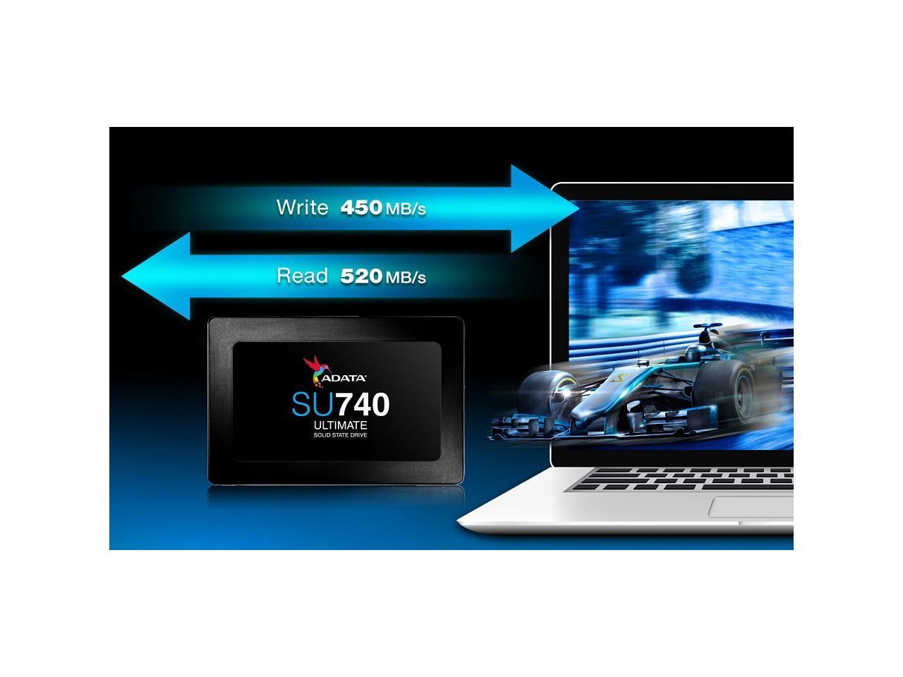 ADATA Ultimate Series: SU740 1TB Internal SATA Solid State Drive