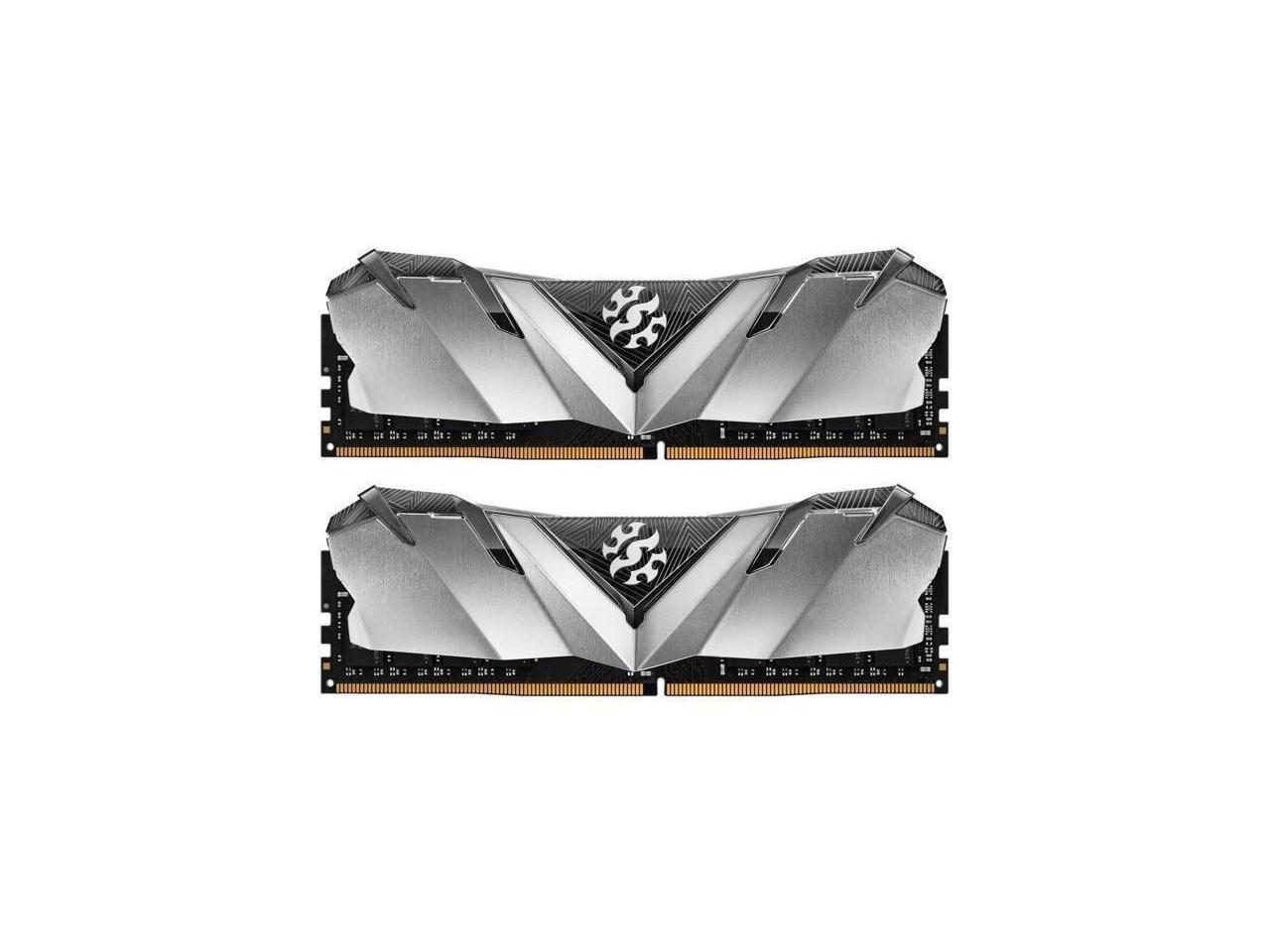 XPG GAMMIX D30 Desktop Memory: 32GB (2x16GB) DDR4 3200MHz CL16 Black