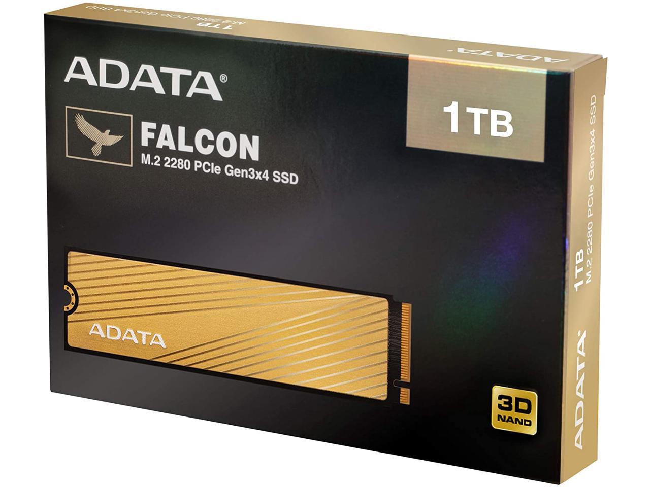 ADATA Falcon Desktop | Laptop: 1TB Internal PCIe Gen3x4 (NVMe) Solid State Drive