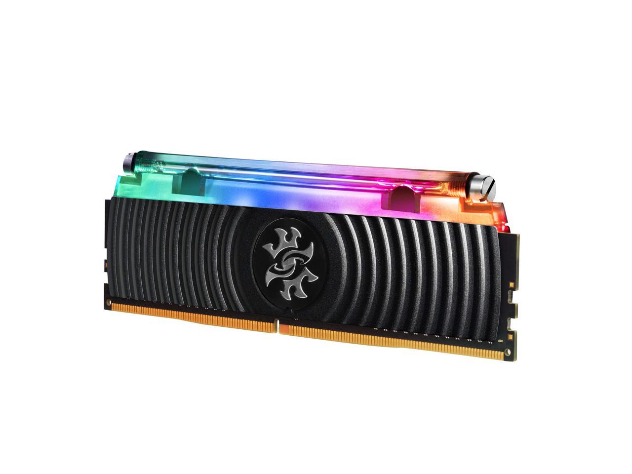 XPG SPECTRIX D80 RGB Desktop Memory: 32GB (2x16GB) DDR4 3000MHz CL16 Black