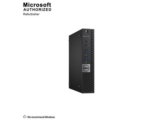 Dell Grade A OptiPlex 3040 Micro Computer, Intel Core i5 6500T up to 3.1GHz, 8G DDR3L 500G, WIFI BT Windows 10 Pro 64 bits(ES/EN)