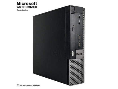 Dell Grade A OptiPlex 7010 USFF Computer, Intel Core i7 3770s up to 3.9GHz, 8G DDR3 256G SSD, WIFI BT Windows 10 Pro 64 bits(ES/EN)