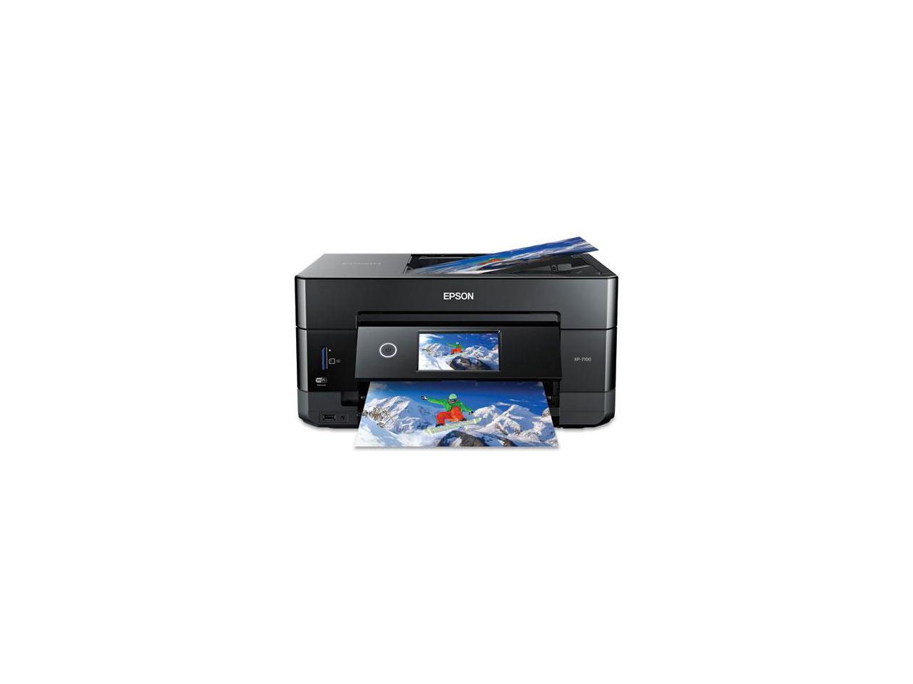 Epson XP-7100 Expression Premium Wireless Color Photo Printer Black