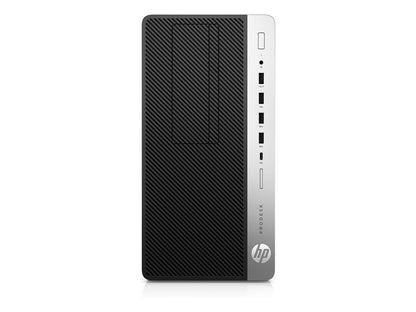 HP Desktop Computer ProDesk 600 G4 (4HP21UT#ABA) Intel Core i3 8th Gen 8100 (3.60 GHz) 4 GB DDR4 500 GB HDD Intel UHD Graphics 630 Windows 10 Pro 64-Bit